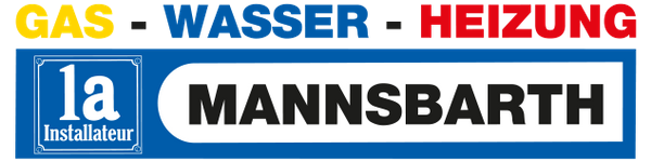 Mannsbarth GmbH - Gas Wasser Heizung - 1a Installateur Logo