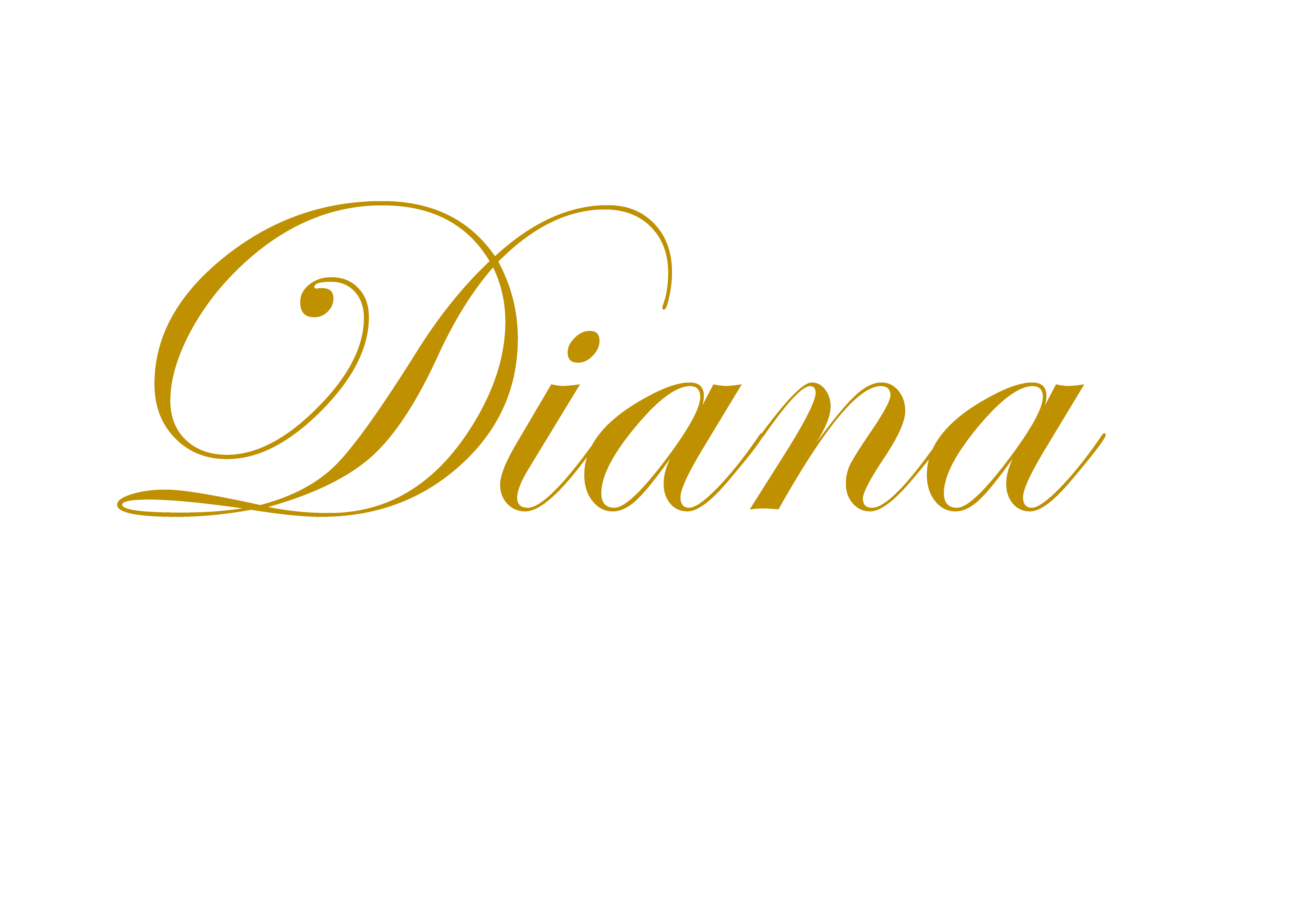 Diana Café-Restaurant Pizza Logo